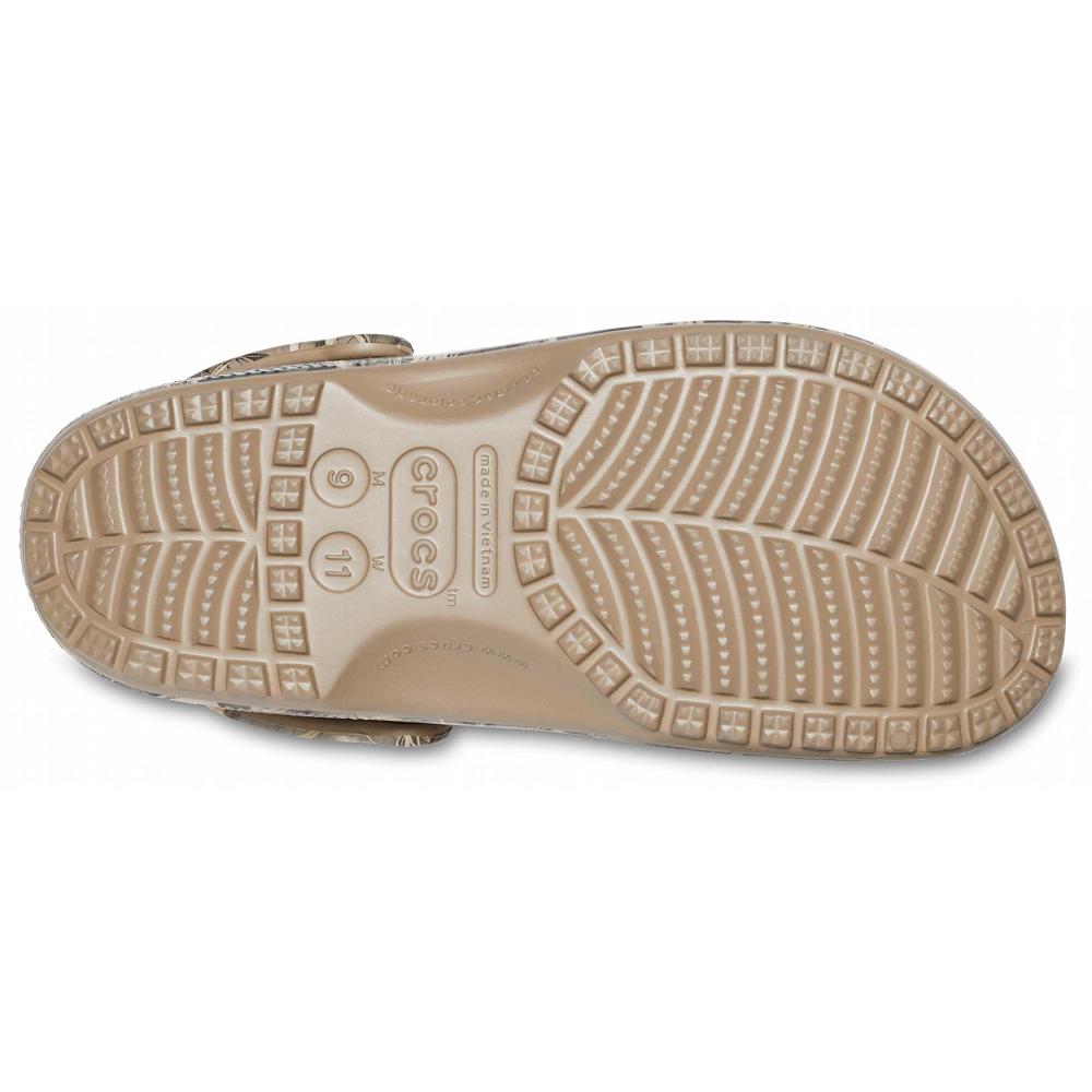 Brown Men's Crocs Classic Realtree® V2 Shoes | NZ 0666HAPK